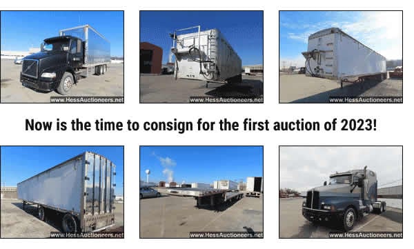 ON SITE AND ONLINE TRUCK TRAILER AND EQUIPMENT CONSIGNMENT AUCTION