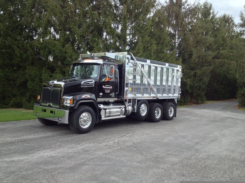 Tri-Axle Aluminum Dump Trucks For Sale