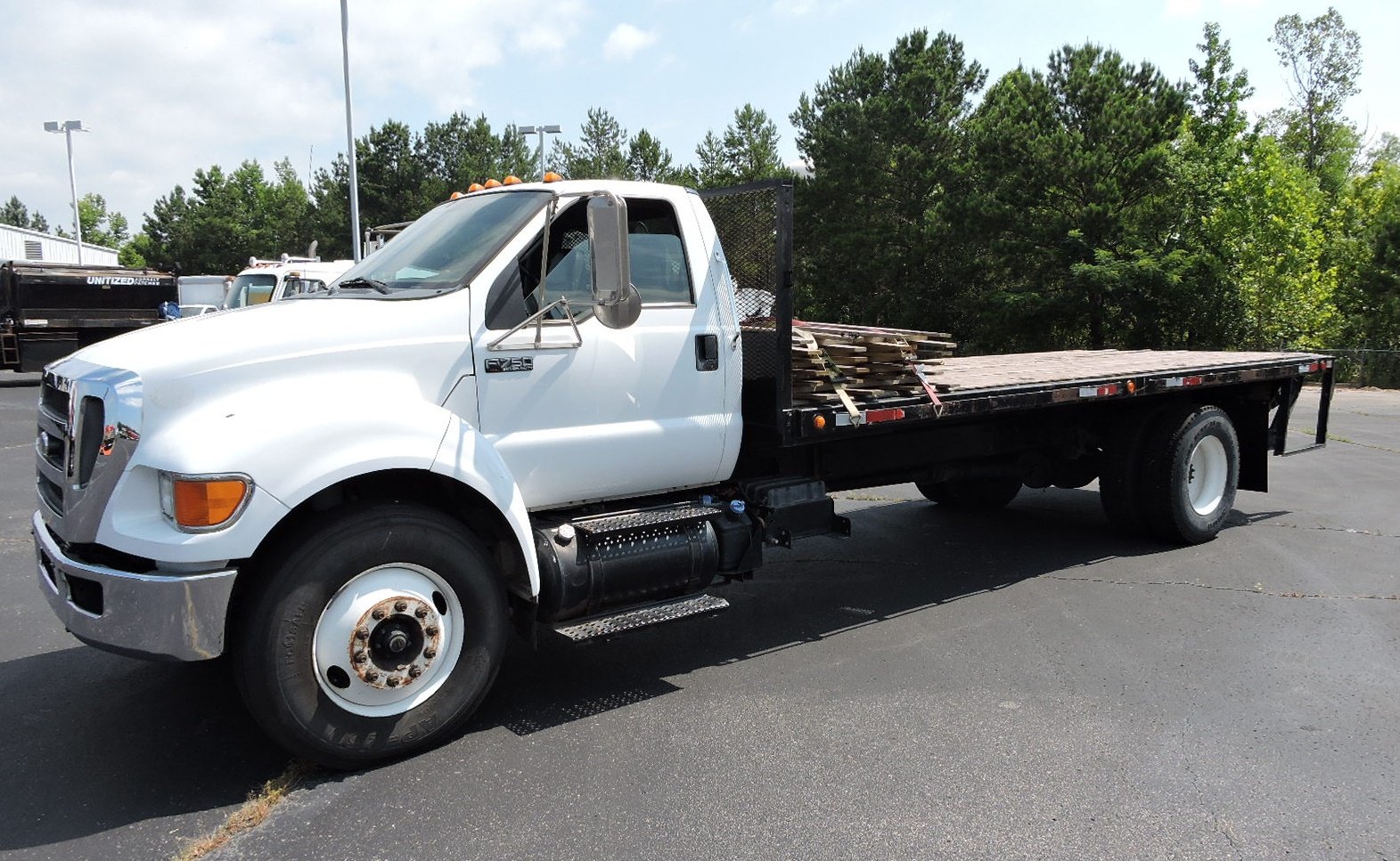 Ford F 750 Flatbed Truck For Sale 7752